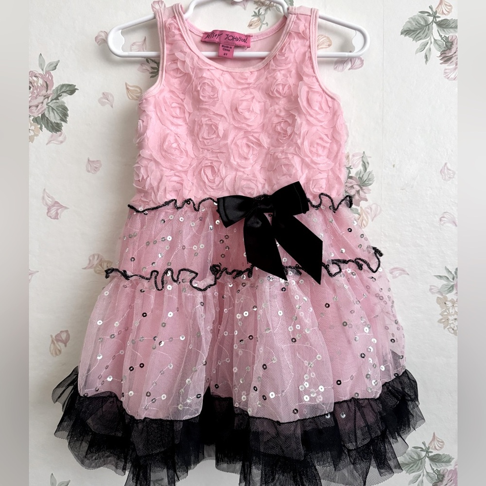 2T - Betsy Johnson dusk toddler dress